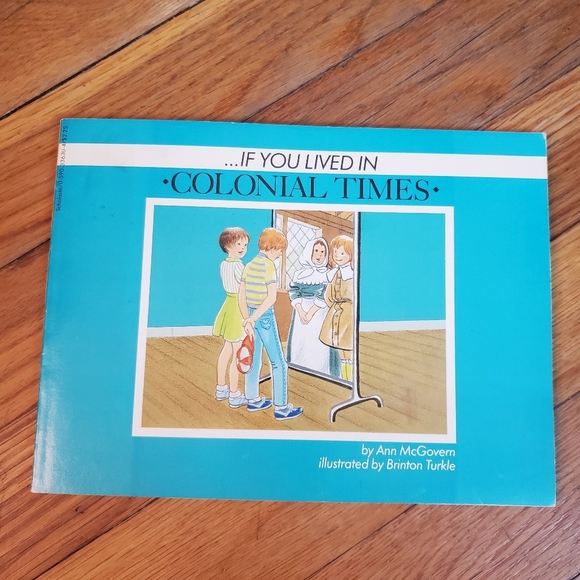 If you lived in‎ Colonial times Scholastic Inc childrens paperback book 1964 - Picture 1 of 7